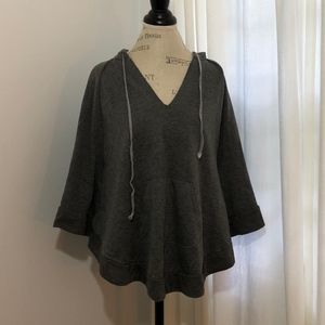 Ruby and Jenna Grey Pull Over Hoodie